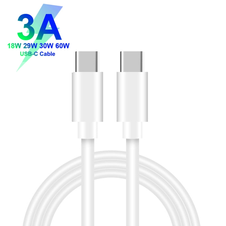 45W PD3.0 + 2 x QC3.0 USB Multi Port Charger with Type-C to Type-C Cable, EU Plug(Black) - free shipping - PMC TechLife - Order now!
