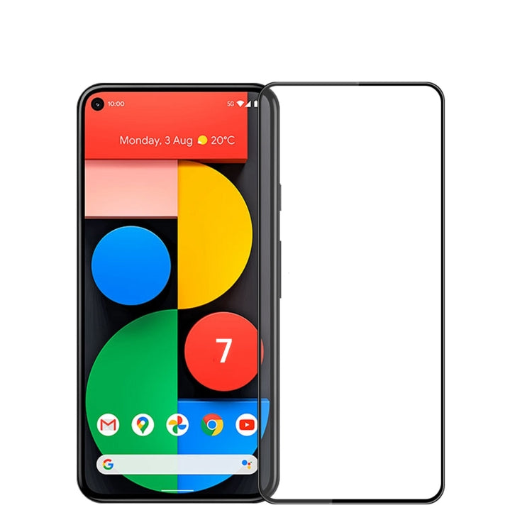 For Google Pixel 7 5G PINWUYO 9H 3D Curved Explosion-proof Tempered Glass Full Film(Black) - Google Tempered Glass by PINWUYO | Online Shopping South Africa | PMC TechLife | Buy Now Pay Later Mobicred