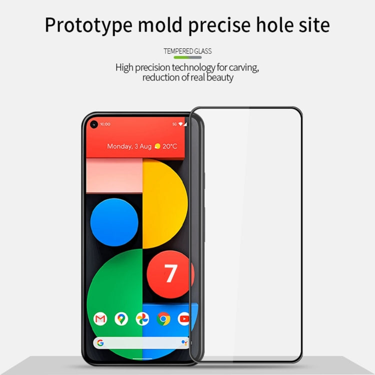 For Google Pixel 7 5G PINWUYO 9H 3D Curved Explosion-proof Tempered Glass Full Film(Black) - Google Tempered Glass by PINWUYO | Online Shopping South Africa | PMC TechLife | Buy Now Pay Later Mobicred