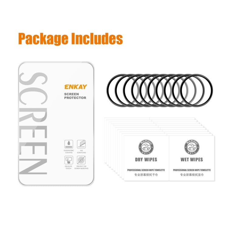 10 PCS For Samsung Galaxy Watch5 44mm ENKAY 3D Full Coverage PC + PMMA HD Screen Protector Film - free shipping - PMC TechLife - Order now!