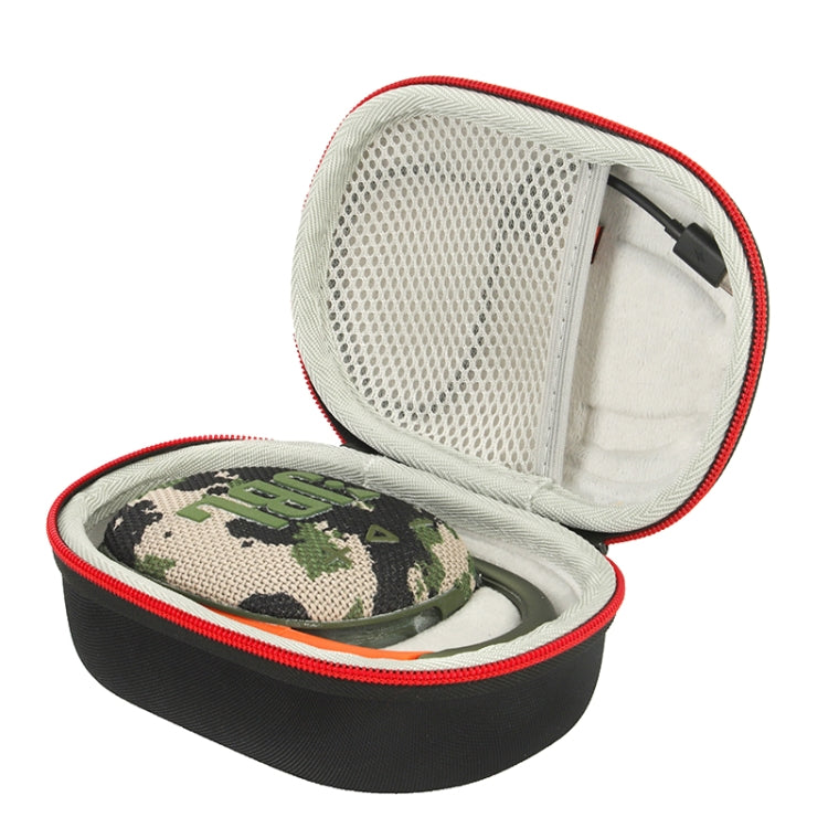 For JBL Clip4 Bluetooth Speaker EVA Shockpproof Storage Box Case(Black) - Protective Case by PMC TechLife | Online Shopping South Africa | PMC TechLife