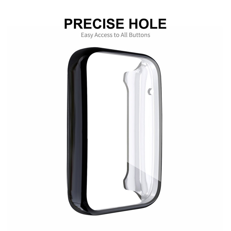 For Xiaomi Mi Band 7 Pro ENKAY Hat-Prince Full Coverage Electroplated TPU Screen Protection Case(Black) - free shipping - PMC TechLife - Order now!