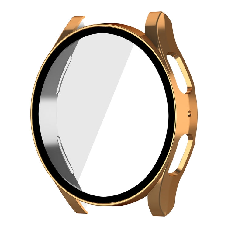 For Samsung Galaxy Watch5 40mm ENKAY Hat-Prince Full Coverage PC Frame + 9H Tempered Glass Case(Rose Gold) - free shipping - PMC TechLife - Order now!