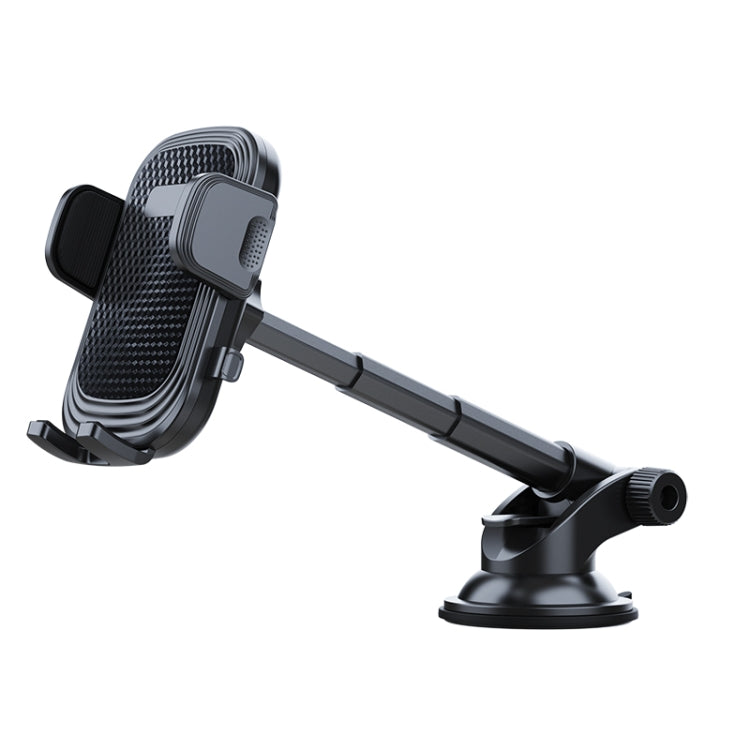 A190+X903 Car Windscreen Dashboard Sucker Mount 3-Phase Telescopic Long Arm Phone Holder - Car Holders by PMC TechLife | Online Shopping South Africa | PMC TechLife