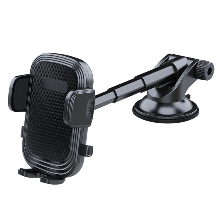 A190+X903 Car Windscreen Dashboard Sucker Mount 3-Phase Telescopic Long Arm Phone Holder - Car Holders by PMC TechLife | Online Shopping South Africa | PMC TechLife