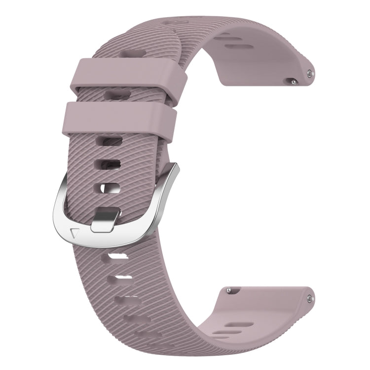 Compatible with Garmin Venu 2S 18mm Solid Color Silicone Watch Band(Roland Purple) - Watch Bands by PMC TechLife | Online Shopping South Africa | PMC TechLife | Buy Now Pay Later Mobicred