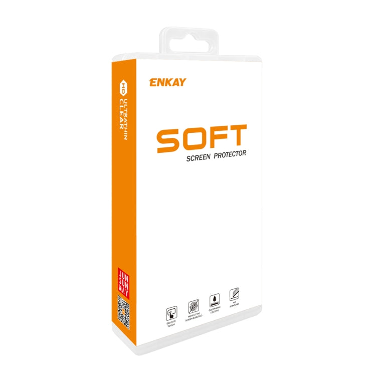 5 PCS ENKAY Full Glue Explosion-proof Hydrogel Film For iPhone 14 Pro - Front Protector by ENKAY | Online Shopping South Africa | PMC TechLife | Buy Now Pay Later Mobicred