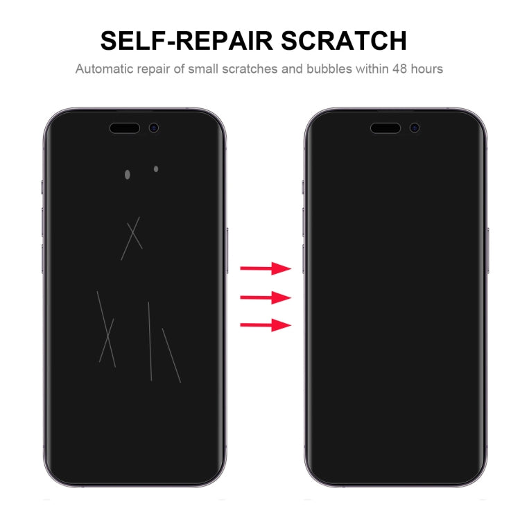 5 PCS ENKAY Full Glue Explosion-proof Hydrogel Film For iPhone 14 Pro - Front Protector by ENKAY | Online Shopping South Africa | PMC TechLife | Buy Now Pay Later Mobicred
