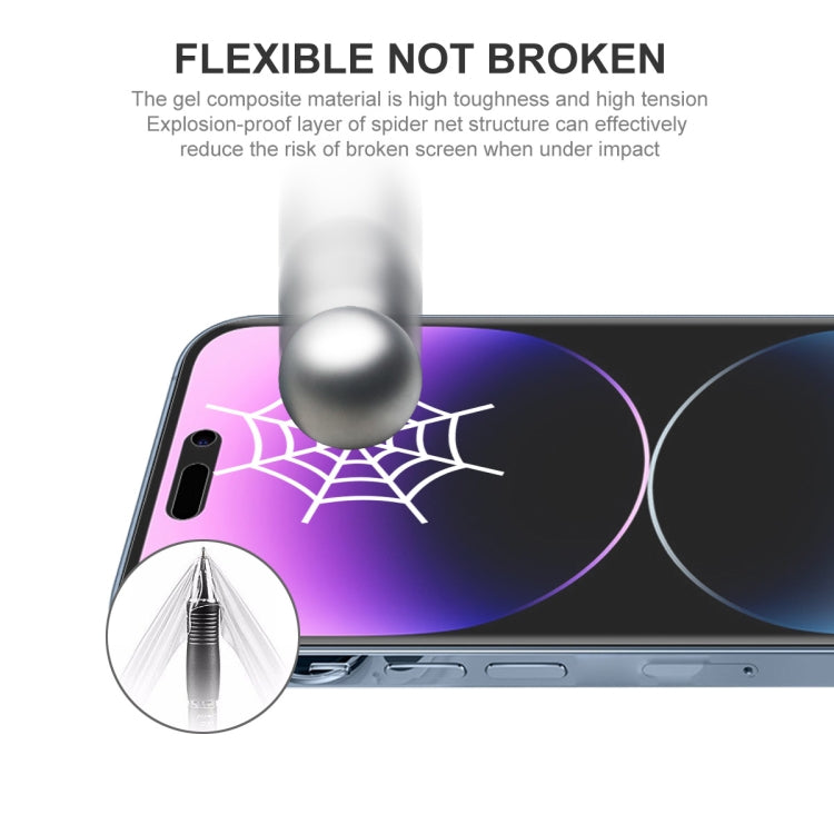 5 PCS ENKAY Full Glue Explosion-proof Hydrogel Film For iPhone 14 Pro - Front Protector by ENKAY | Online Shopping South Africa | PMC TechLife | Buy Now Pay Later Mobicred