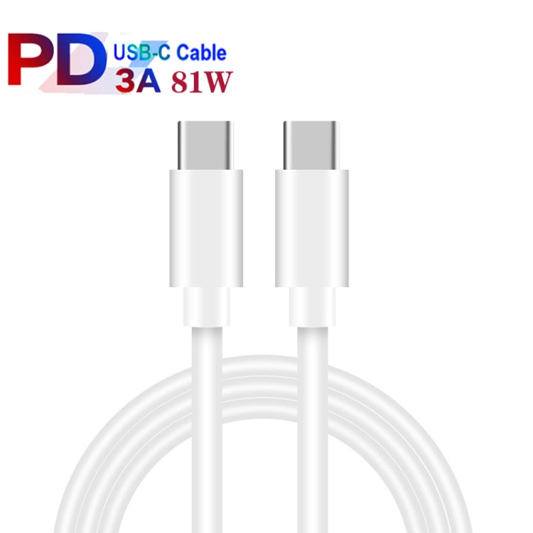 38W PD20W + QC3.0 USB Car Charger with Type-C to Type-C Data Cable, Length: 1m(Black) - Car Charger by PMC TechLife | Online Shopping South Africa | PMC TechLife