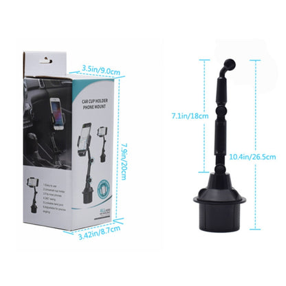 X033 360 Degree Car Phone Mount Adjustable Gooseneck Cup Holder - Car Drink Holders by PMC Jewellery | Online Shopping South Africa | PMC Jewellery