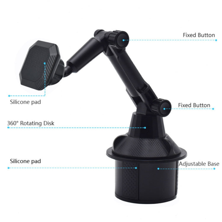 X033 360 Degree Car Phone Mount Adjustable Gooseneck Cup Holder - Car Drink Holders by PMC TechLife | Online Shopping South Africa | PMC TechLife