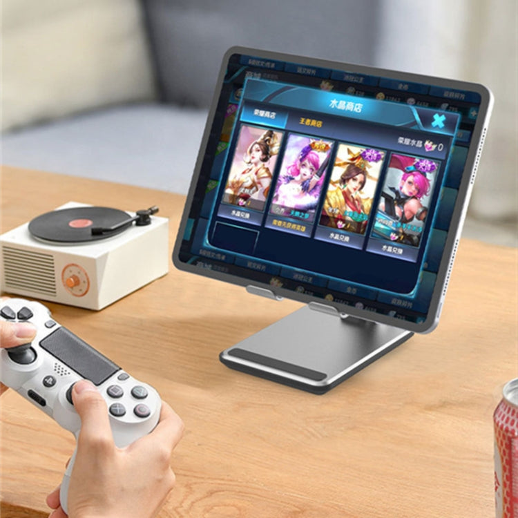 TM06 Folding Tablet Holder Adjustable Smartphone Tablet Holder - Desktop Holder by PMC TechLife | Online Shopping South Africa | PMC TechLife