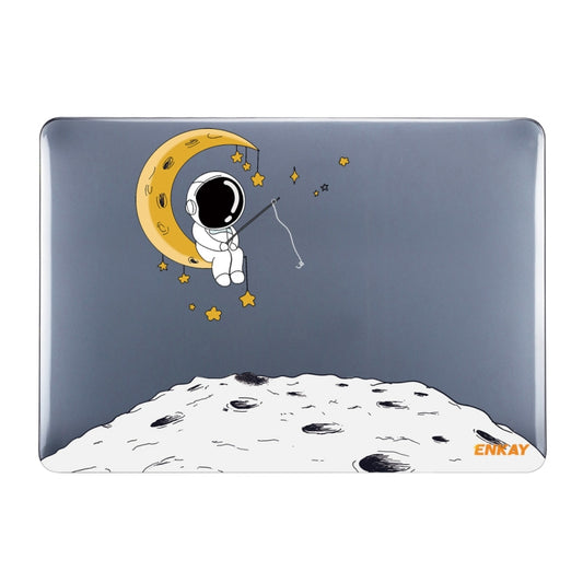 For MacBook Air 13.6 inch  A2681 ENKAY Hat-Prince Spaceman Pattern Protective Crystal Case Cover Hard Shell(Spaceman No.3) - MacBook Air Cases by ENKAY | Online Shopping South Africa | PMC Jewellery