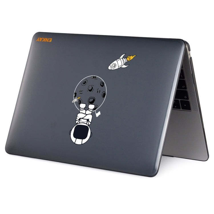For MacBook Air 13.6 inch  A2681 ENKAY Hat-Prince Spaceman Pattern Protective Crystal Case Cover Hard Shell(Spaceman No.4) - MacBook Air Cases by ENKAY | Online Shopping South Africa | PMC TechLife