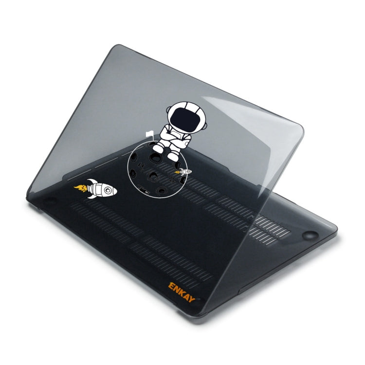 For MacBook Air 13.6 inch  A2681 ENKAY Hat-Prince Spaceman Pattern Protective Crystal Case Cover Hard Shell(Spaceman No.4) - MacBook Air Cases by ENKAY | Online Shopping South Africa | PMC TechLife