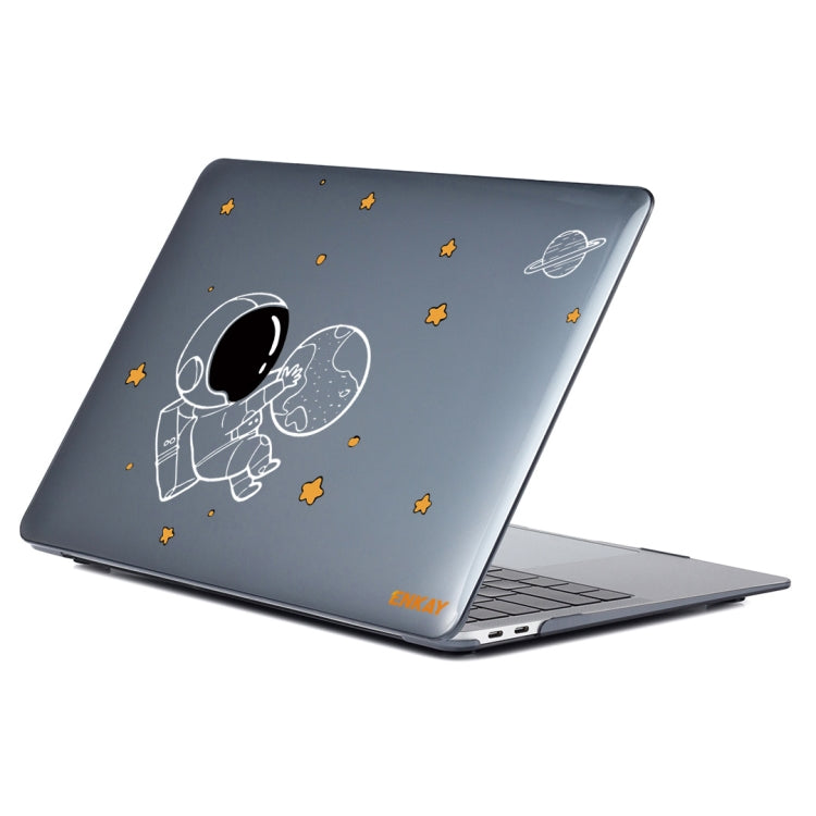 For MacBook Air 13.6 inch  A2681 ENKAY Hat-Prince Spaceman Pattern Protective Crystal Case Cover Hard Shell(Spaceman No.5) - MacBook Air Cases by ENKAY | Online Shopping South Africa | PMC TechLife