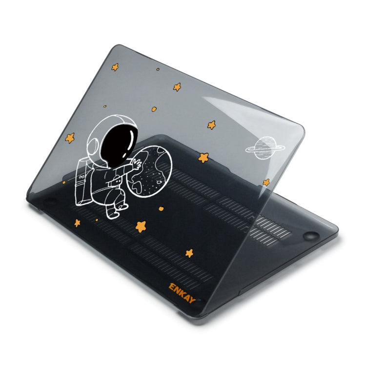 For MacBook Air 13.6 inch  A2681 ENKAY Hat-Prince Spaceman Pattern Protective Crystal Case Cover Hard Shell(Spaceman No.5) - MacBook Air Cases by ENKAY | Online Shopping South Africa | PMC TechLife