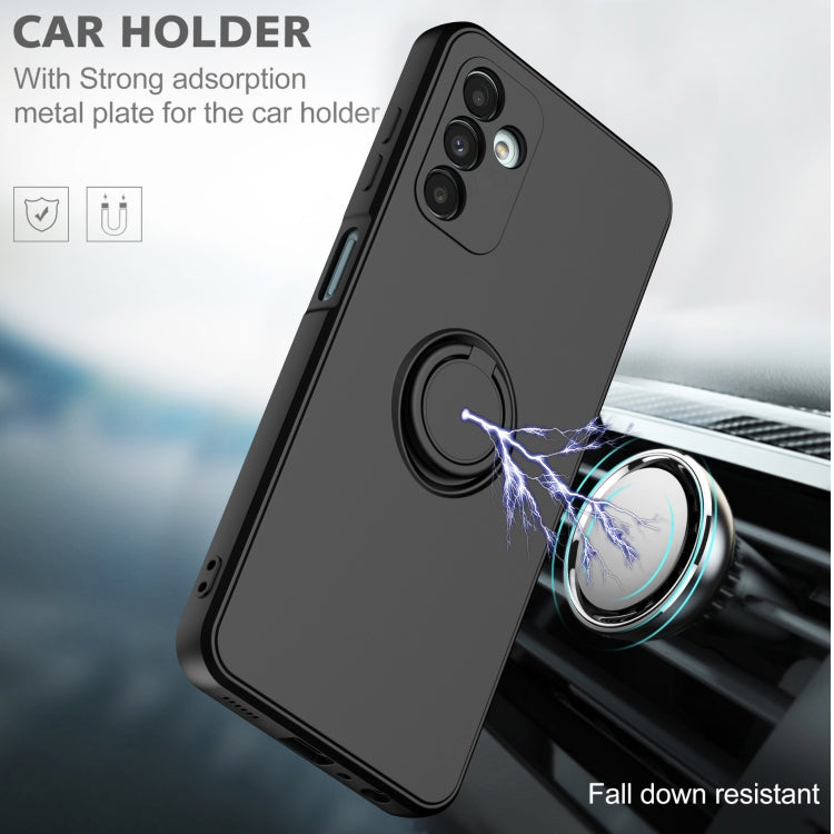 Ring Kickstand Silicone Phone Case For Samsung Galaxy A14 5G(Pink) - free shipping - PMC TechLife - Order now!