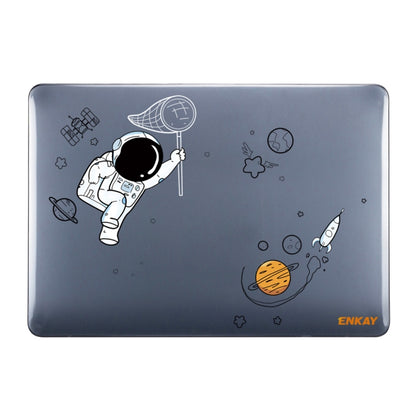 For MacBook Air 13.3 2020 A2179/A2337/A2779 2023 ENKAY Hat-Prince 3 in 1 Spaceman Pattern Laotop Protective Crystal Case with TPU Keyboard Film / Anti-dust Plugs, Version:US(Spaceman No.2) - MacBook Air Cases by ENKAY | Online Shopping South Africa | PMC Jewellery