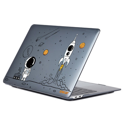 For MacBook Pro 15.4 A1707/A1990 ENKAY Hat-Prince 3 in 1 Spaceman Pattern Laotop Protective Crystal Case with TPU Keyboard Film / Anti-dust Plugs, Version:EU(Spaceman No.1) - MacBook Pro Cases by ENKAY | Online Shopping South Africa | PMC Jewellery