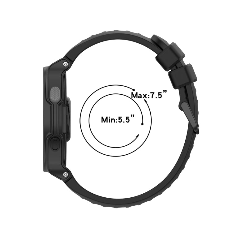 Compatible with Garmin Approach S20 Two-Color Silicone Watch Band(Red+Black) - free shipping - PMC TechLife - Order now!