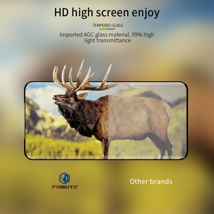For Google Pixel 7 Pro PINWUYO 9H 3D Curved Full Screen Explosion-proof Tempered Glass Film(Black) - free shipping - PMC TechLife - Order now!