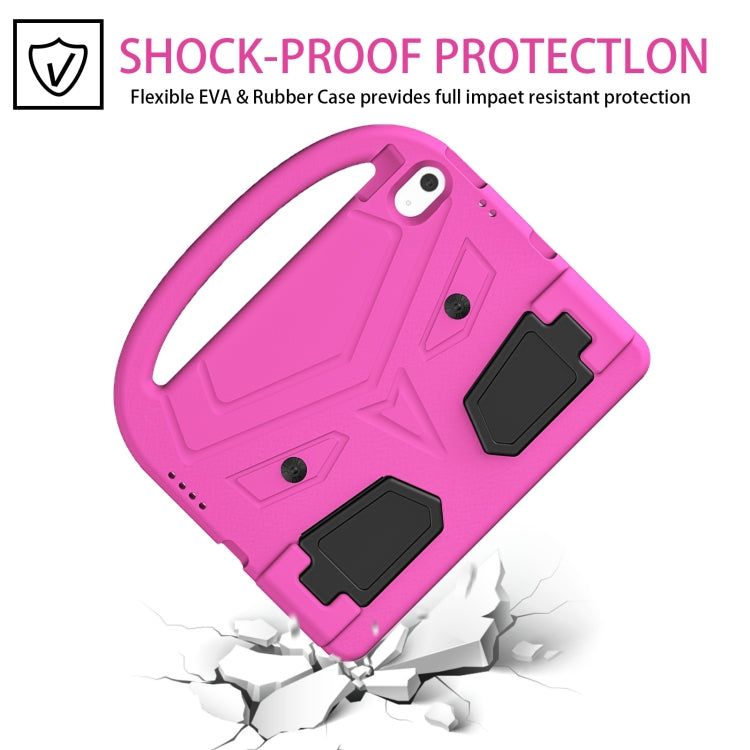 For iPad 2025 / 2022 Sparrow Style Shockproof Kickstand EVA Tablet Case(RoseRed) - free shipping - PMC TechLife - Order now!