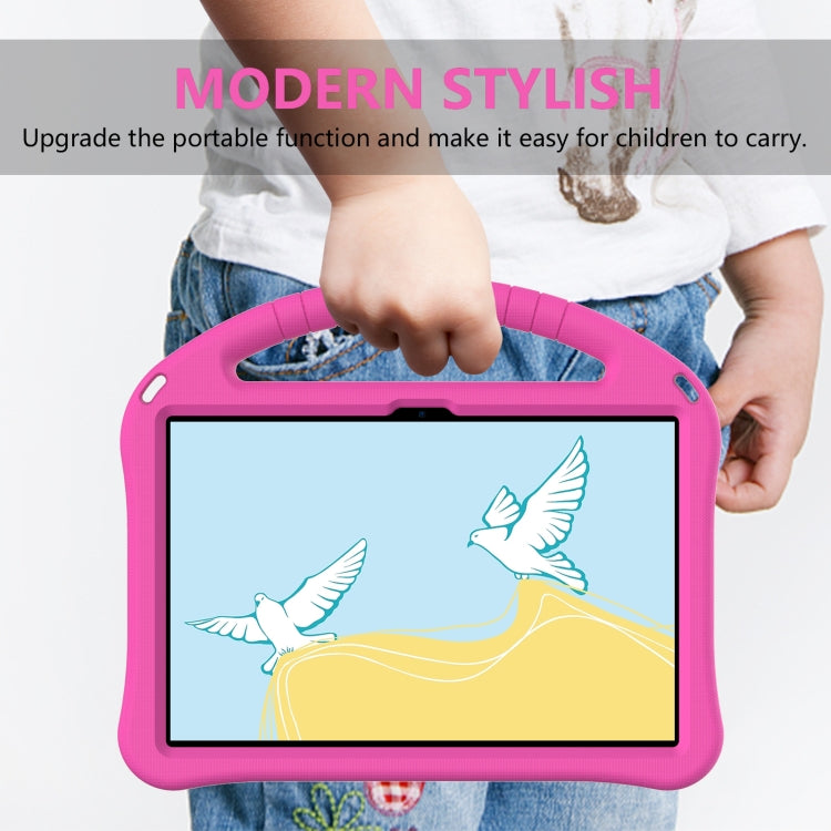 For Lenovo Tab M10 3rd Gen TB328FU / TB328XU 2022 EVA Shockproof Tablet Protective Case with Holder(Rose Red) - free shipping - PMC TechLife - Order now!