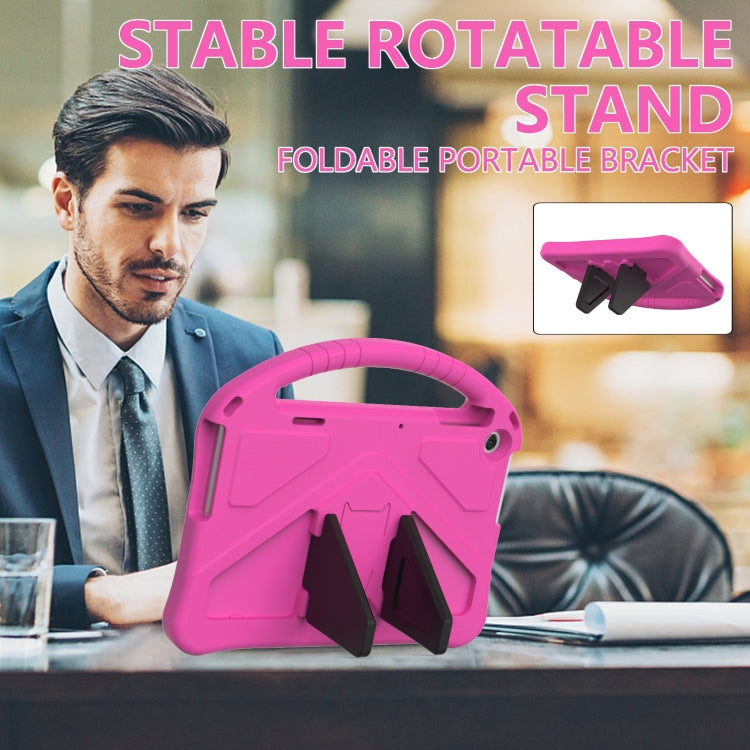 For Lenovo Tab M10 3rd Gen TB328FU / TB328XU 2022 EVA Shockproof Tablet Protective Case with Holder(Rose Red) - free shipping - PMC TechLife - Order now!