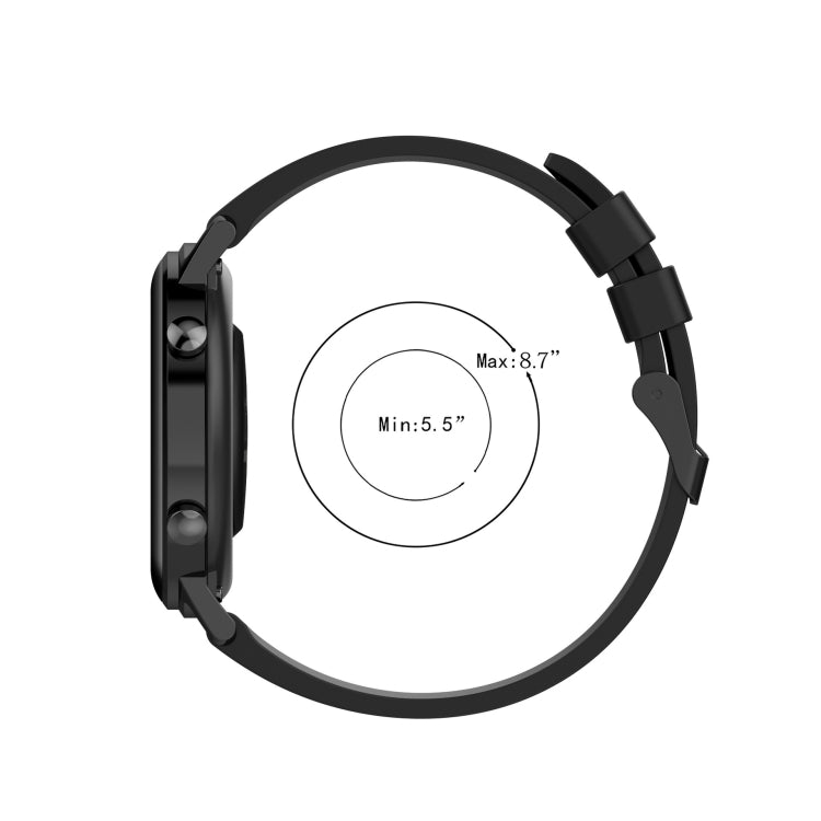 For Huawei Watch 2 20mm Wavy Dot Pattern Solid Color Silicone Watch Band(Beige) - free shipping - PMC TechLife - Order now!