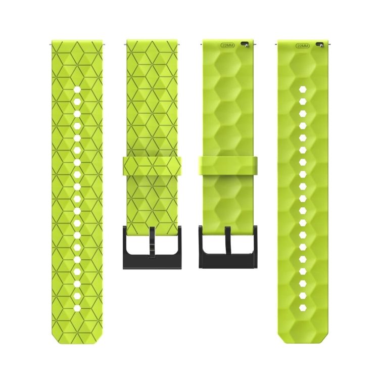 For Amazfit GTS 2 Mini 20mm Football Pattern Solid Color Silicone Watch Band(White) - free shipping - PMC TechLife - Order now!