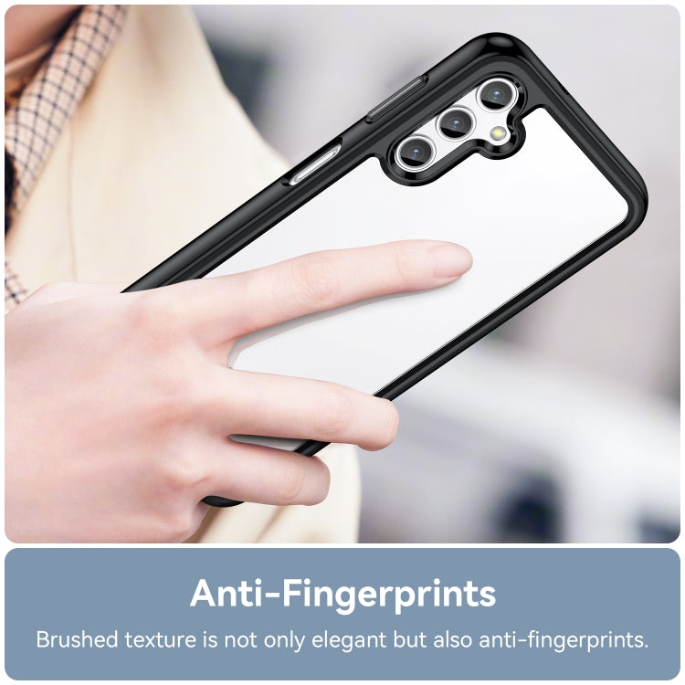 For Samsung Galaxy A14 4G Colorful Series Acrylic + TPU Phone Case(Black) - free shipping - PMC TechLife - Order now!