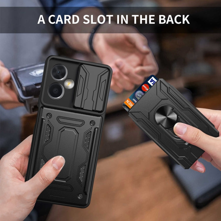 For Xiaomi Redmi Note 12 Pro 5G China Sliding Camshield Card Phone Case(Dark Green) - free shipping - PMC TechLife - Order now!