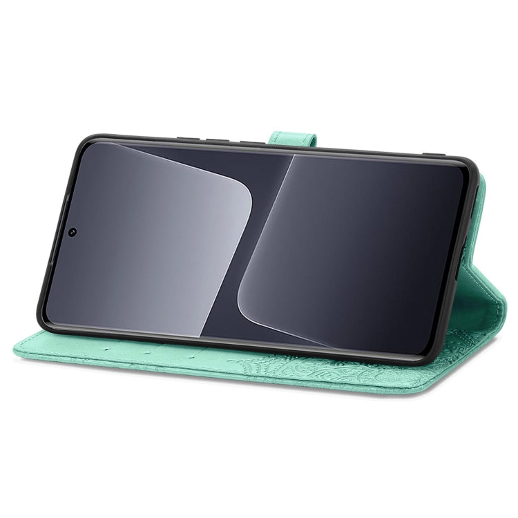 For Xiaomi 13 Mandala Flower Embossed Leather Phone Case(Green) - free shipping - PMC TechLife - Order now!