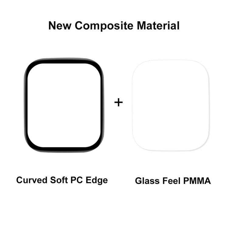 2 PCS For Redmi Watch 3 ENKAY 3D Full Coverage Soft PC Edge + PMMA HD Screen Protector Film - Screen Protector by ENKAY | Online Shopping South Africa | PMC TechLife | Buy Now Pay Later Mobicred