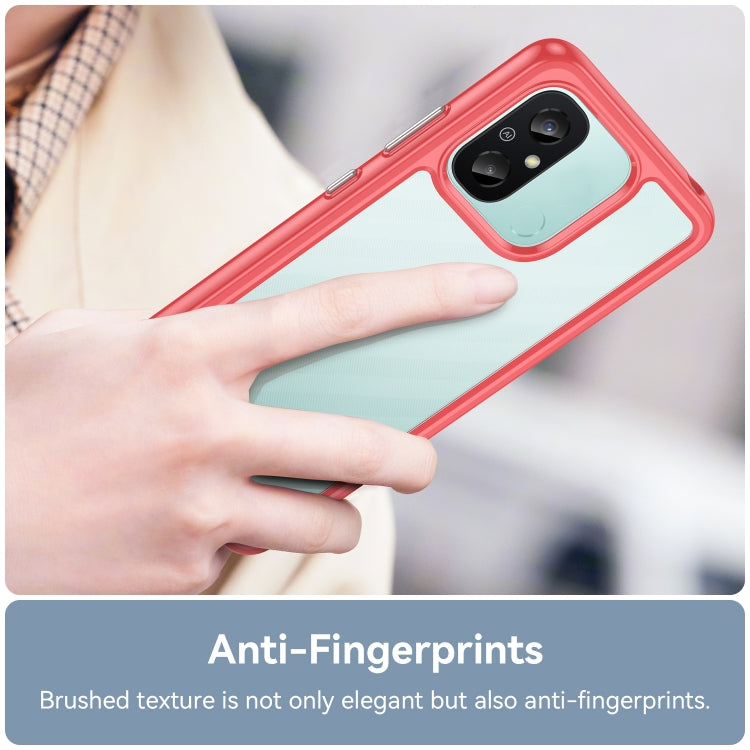 For Xiaomi Redmi 12C Colorful Series Acrylic + TPU Phone Case(Red) - free shipping - PMC TechLife - Order now!