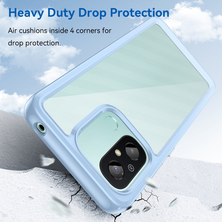 For Xiaomi Redmi 12C Colorful Series Acrylic + TPU Phone Case(Blue) - free shipping - PMC TechLife - Order now!