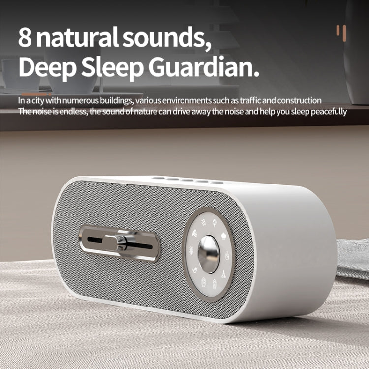 JY-78 Bluetooth Speaker with Sleep White Noise Support Memory Card U-disk(white) - Desktop Speaker by PMC Jewellery | Online Shopping South Africa | PMC Jewellery