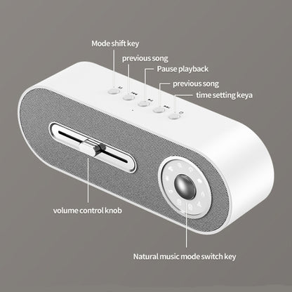 JY-78 Bluetooth Speaker with Sleep White Noise Support Memory Card U-disk(white) - Desktop Speaker by PMC Jewellery | Online Shopping South Africa | PMC Jewellery