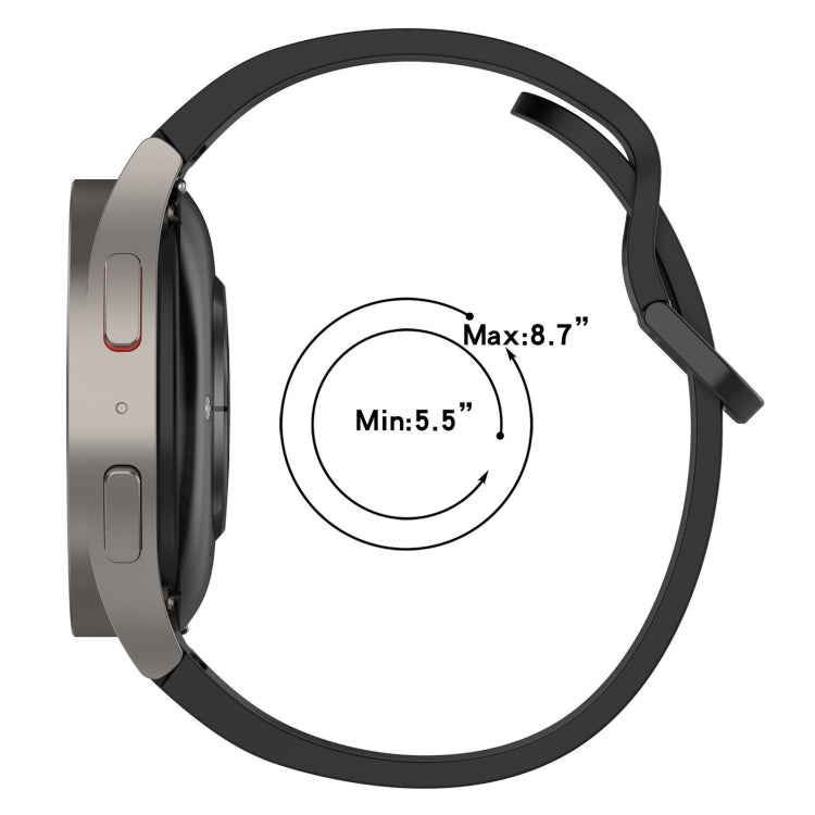 For Xiaomi MI Watch S1 Active 22mm Loop Silicone Watch Band(Black) - free shipping - PMC TechLife - Order now!