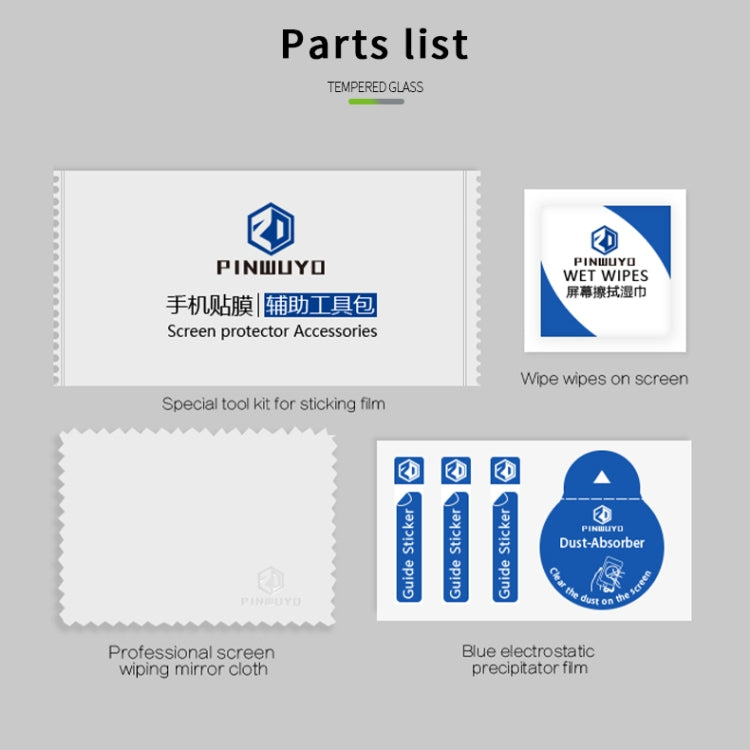 For Google Pixel 7A PINWUYO 9H 2.5D Full Screen Tempered Glass Film(Black) - free shipping - PMC TechLife - Order now!