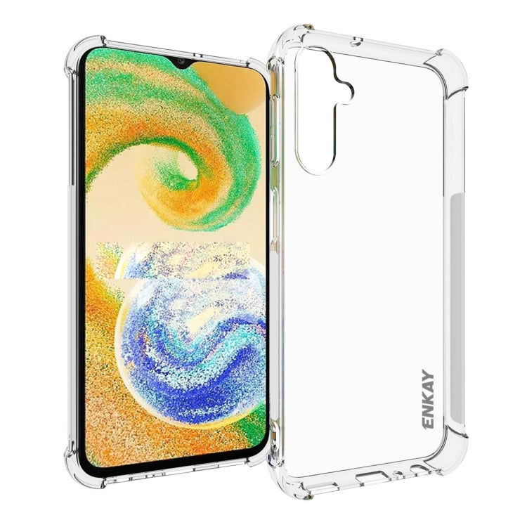 For Samsung Galaxy A24 4G ENKAY Hat-Prince Clear TPU Shockproof Phone Case - Galaxy Phone Cases by ENKAY | Online Shopping South Africa | PMC TechLife
