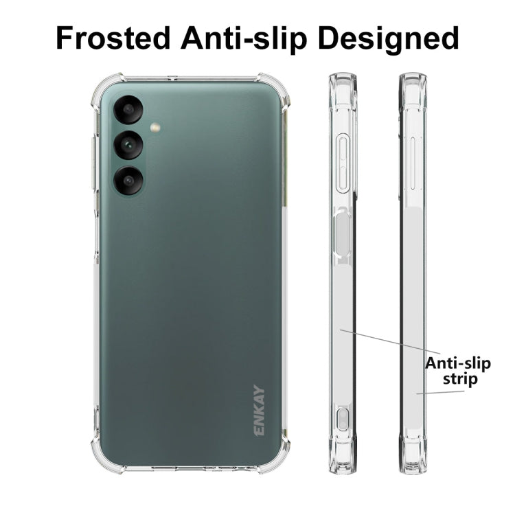 For Samsung Galaxy A24 4G ENKAY Hat-Prince Clear TPU Shockproof Phone Case - Galaxy Phone Cases by ENKAY | Online Shopping South Africa | PMC TechLife