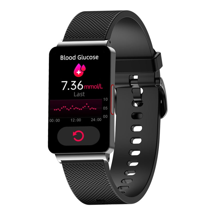 EP08 1.57 inch Color Screen Smart Watch,Support Blood Sugar Monitoring / Heart Rate Monitoring / Blood Pressure Monitoring(Black) -  by PMC Jewellery | Online Shopping South Africa | PMC Jewellery