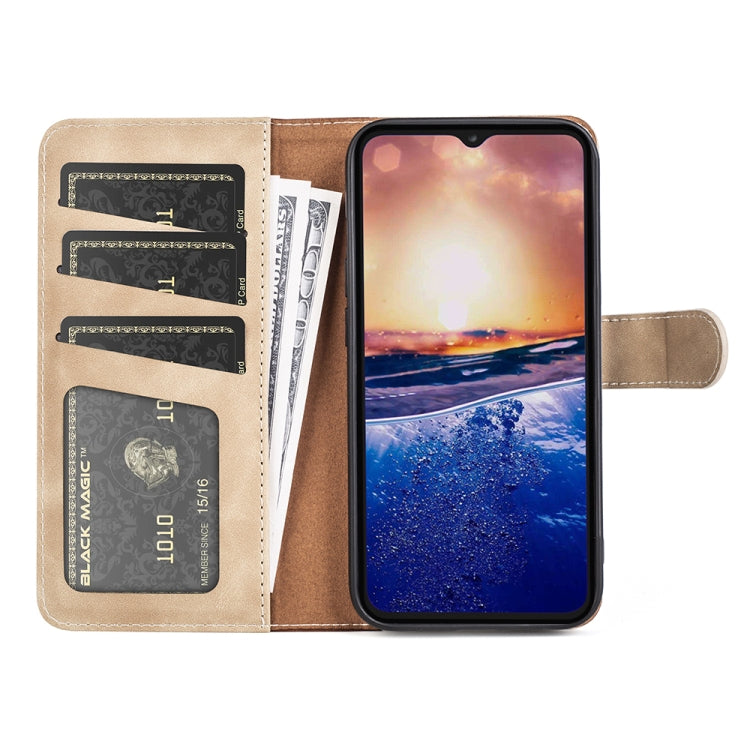 For TCL 40R Stitching Horizontal Flip Leather Phone Case(Yellow) - free shipping - PMC TechLife - Order now!