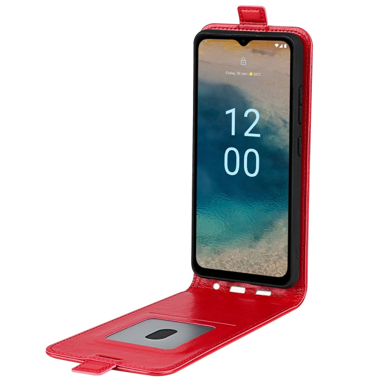 For Nokia G22 R64 Texture Vertical Flip Leather Phone Case(Red) - free shipping - PMC TechLife - Order now!