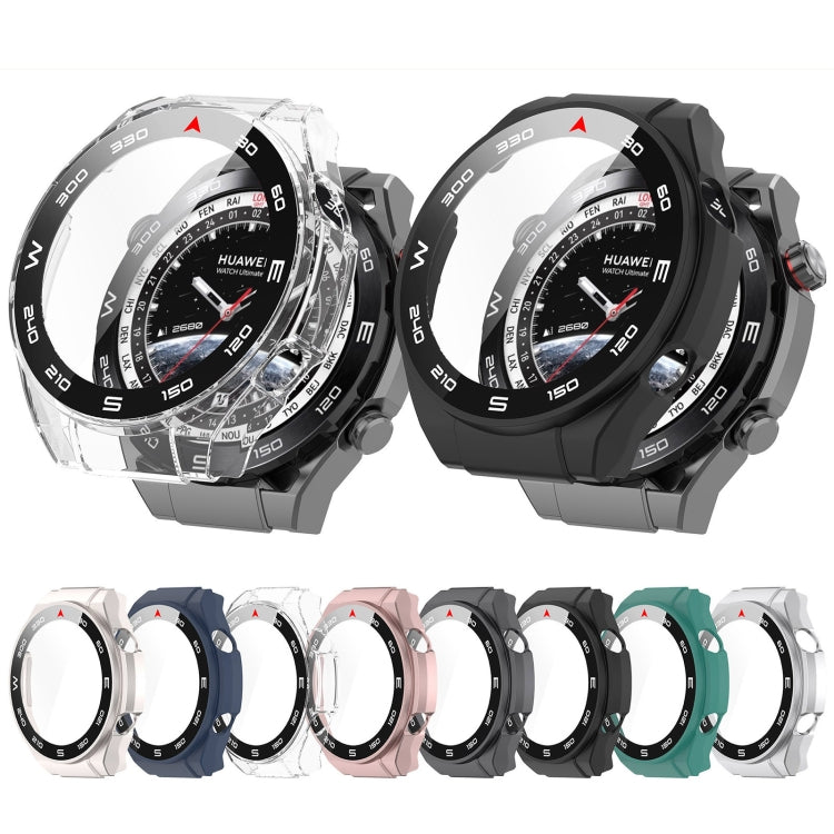 For Huawei Watch Ultimate PC+ Toughened Film Integrated Watch Protective Case(Green) - Smart Wear by PMC TechLife | Online Shopping South Africa | PMC TechLife