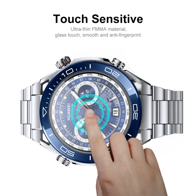 5pcs For Huawei Watch Ultimate ENKAY Hat-Prince 3D Full Coverage Soft PC Edge + PMMA HD Screen Protector Film - Screen Protector by ENKAY | Online Shopping South Africa | PMC TechLife | Buy Now Pay Later Mobicred