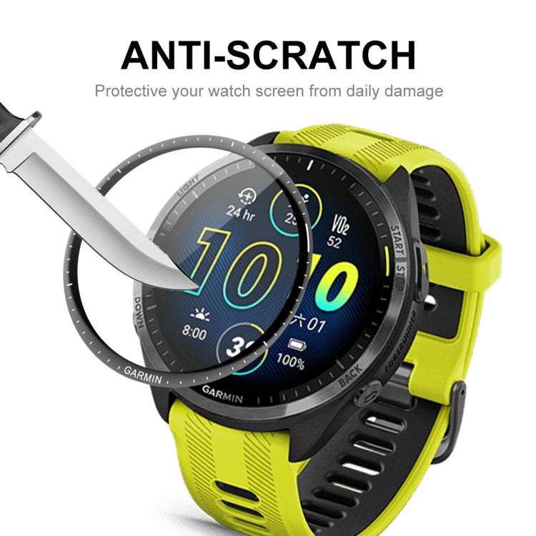 5pcs Compatible with Garmin Compatible witherunner 965 ENKAY Hat-Prince 3D Full Coverage Soft PC Edge + PMMA HD Screen Protector Film - Screen Protector by ENKAY | Online Shopping South Africa | PMC TechLife | Buy Now Pay Later Mobicred